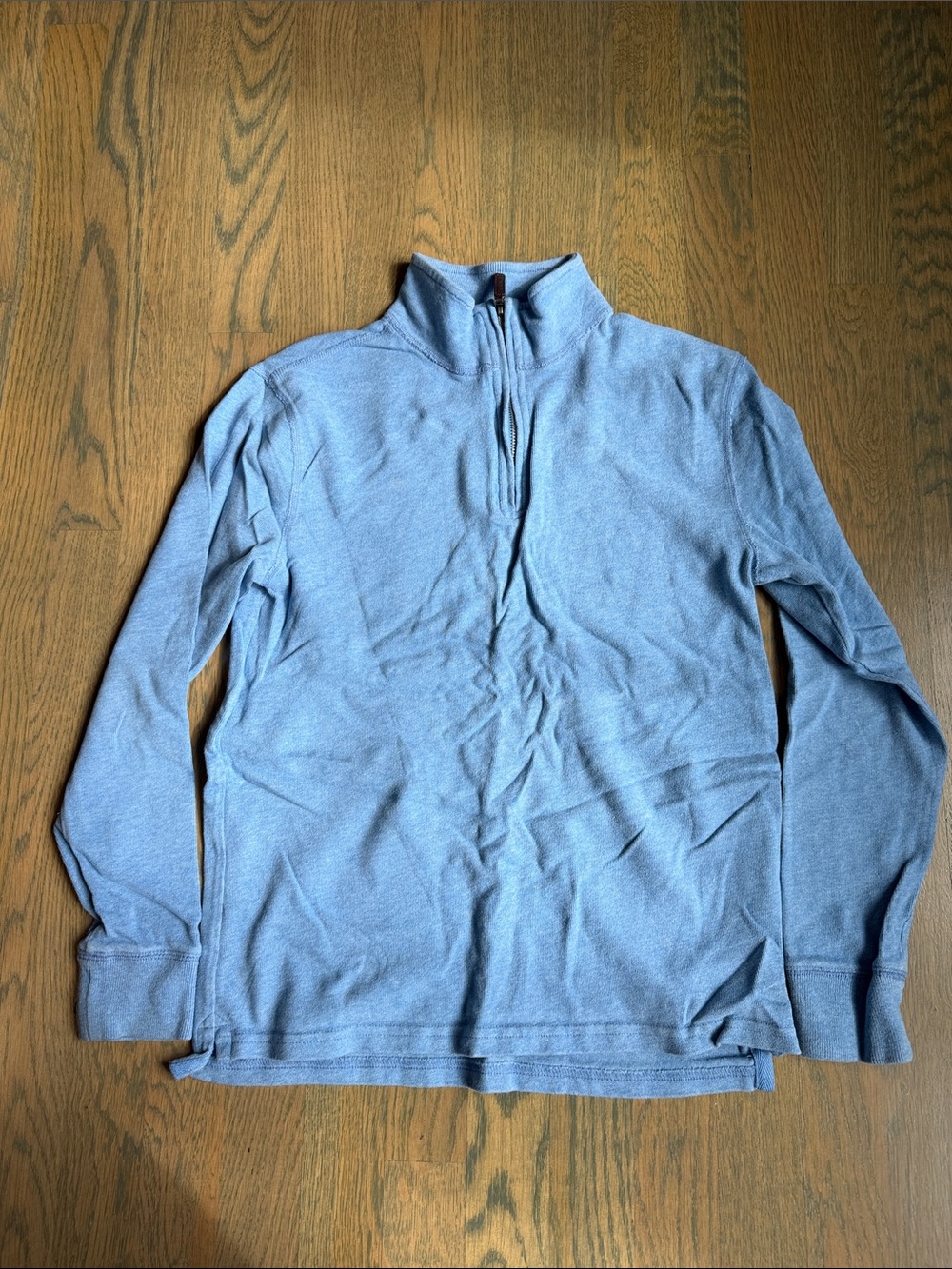 Crewcuts Light Blue Quarter-Zip Sweater